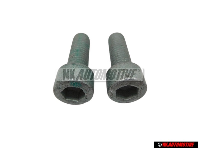 2x VW Original Vis A Tete Cylindrique Avec Six Pans Internes - N 0147236