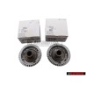 2x VW Original Moyeu De Roue Avec Rotor - 357407613B
