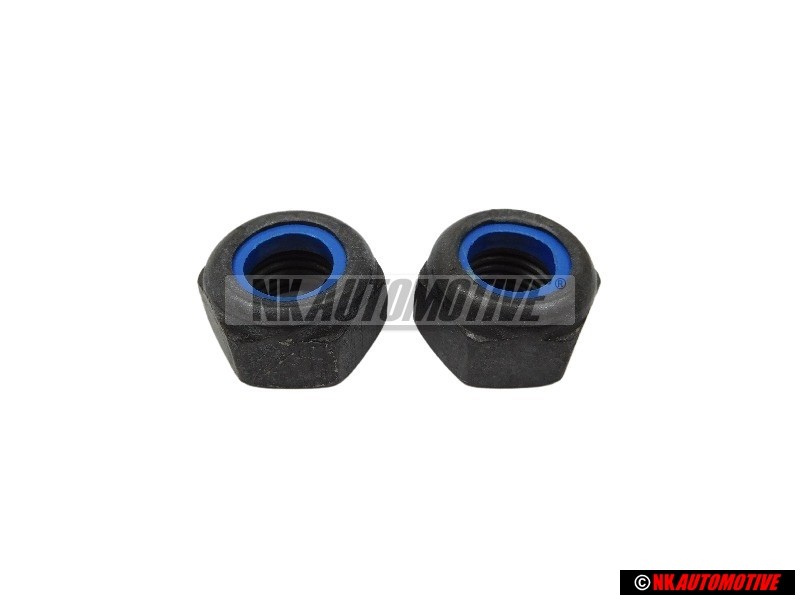 2x VW Original Ecrou 6 Pans, Autoserreur - N 90321302