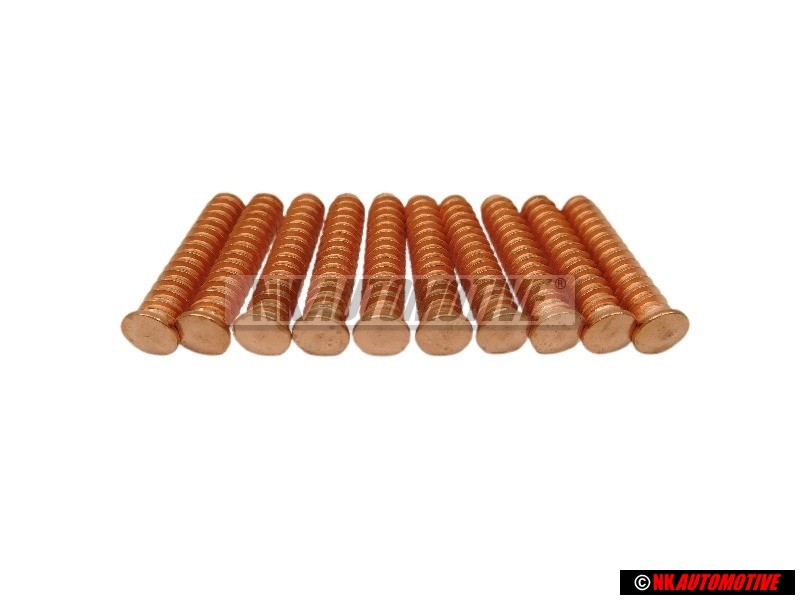 10x VW Original Tige Soudee - N 90231601