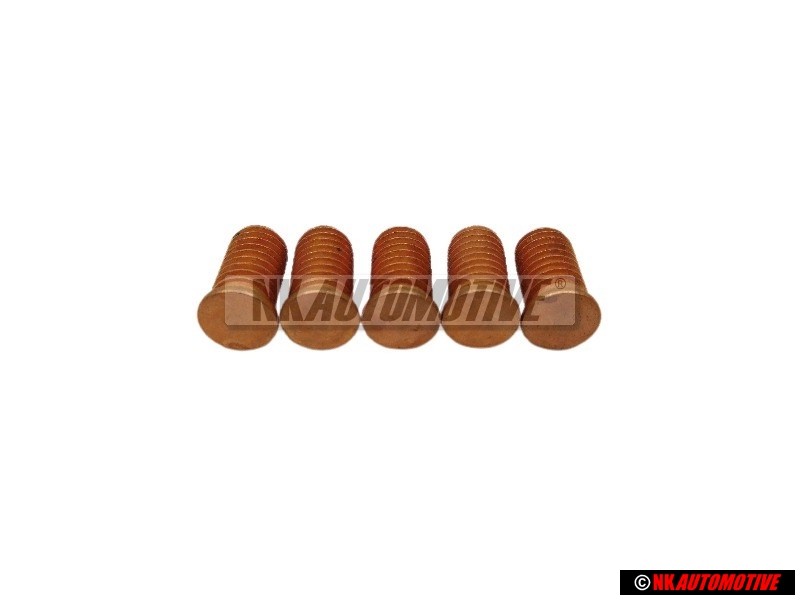 5x VW Original Vis A Souder 'Unite De Commande 100' - N 90169301