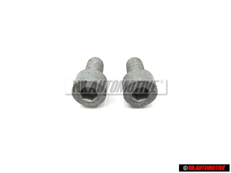 2x VW Original Vis A Tete Cylindrique Avec Six Pans Internes - N 0147074