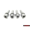 4x VW Original Vis A Tete Cylindrique Avec Six Pans Internes - N 10022701