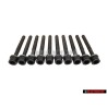 10x VW Original Vis A Tete Cylindrique Avec Empr. 