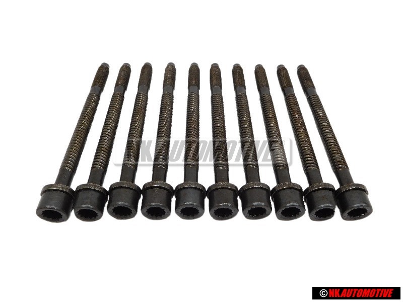 10x VW Original Vis Cylindrique - 027103385C