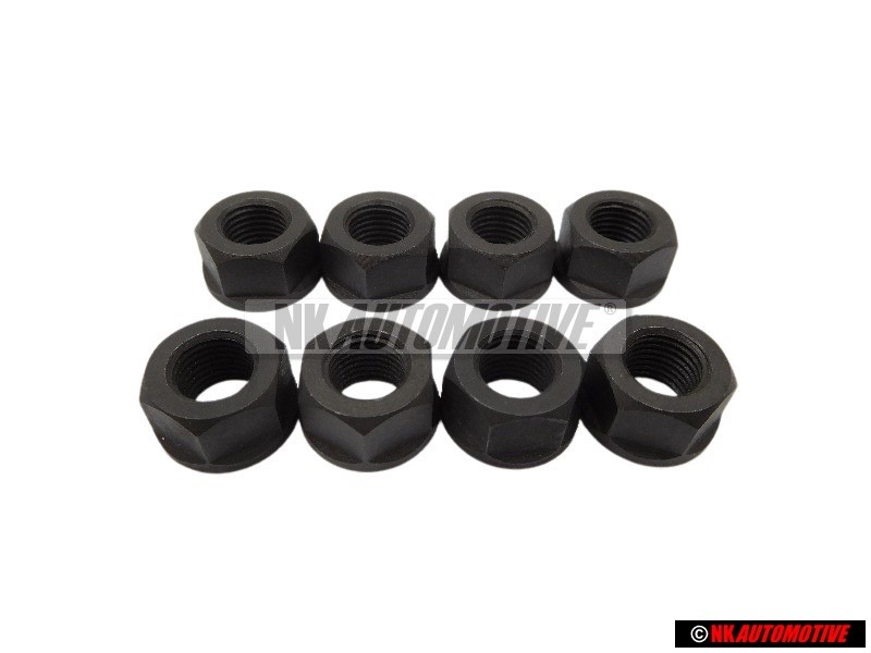 8x VW Original Ecrou Hexagonal Embase - 068105427