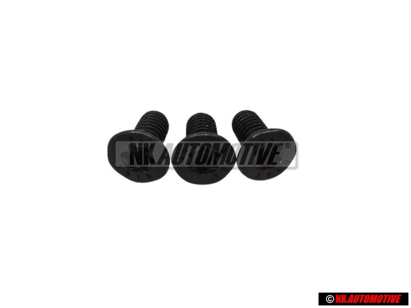 3x VW Original Vis Tete Fraisee - 021105229