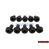 10x VW Original Vis Cylindrique - N 90539801