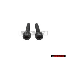 2x VW Original Vis A Tete Cylindrique Avec Six Pans Internes - N 0147053