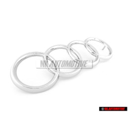 Audi Original Anneaux Avant Embleme Logo Chrome - 811853601