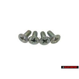 4x VW Original Vis Tete Fraisee - N 0142265