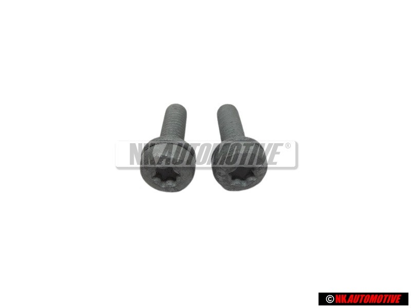 2x VW Original Vis Ronde A Tete Cylindrique A Six Pans Int. 