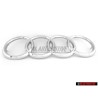 Audi Original Anneaux Avant Embleme Logo Chrome - 811853605A