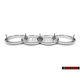 Audi Original Anneaux Avant Embleme Logo Chrome - 811853605A