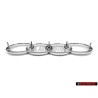 Audi Original Anneaux Avant Embleme Logo Chrome - 811853605A