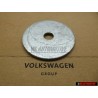 VW Original Rondelle Plate - 893512115