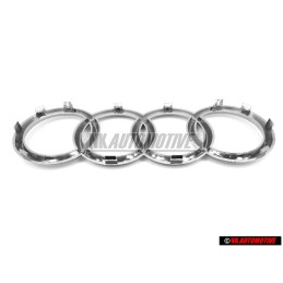 Audi Original Anneaux Avant Embleme Logo Chrome - 8L0853605 2ZZ