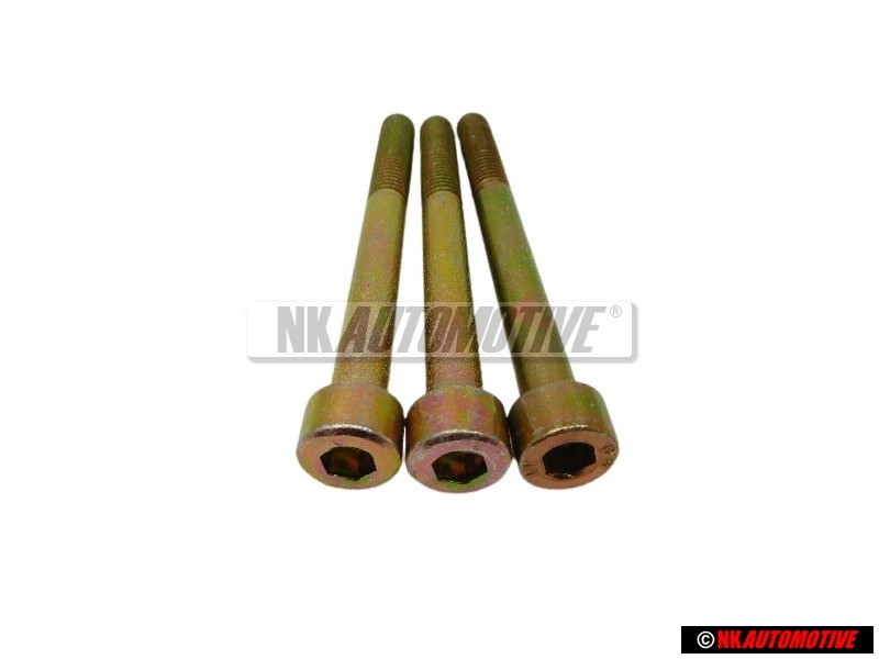 3x VW Original Vis A Tete Cylindrique Avec Six Pans Creux - N 0447141
