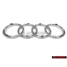 Audi Original Anneaux Avant Embleme Logo Chrome - 8N0853605