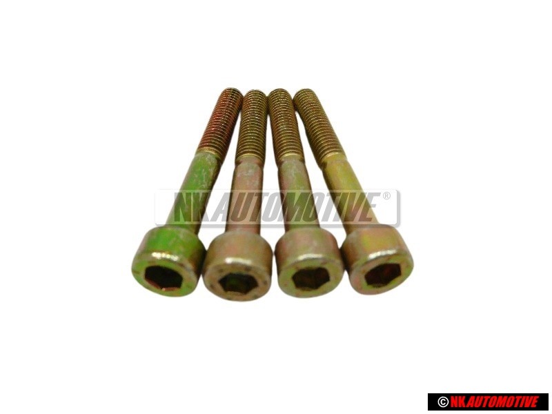 4x VW Original Vis A Tete Cylindrique Avec Six Pans Internes - N 0447033