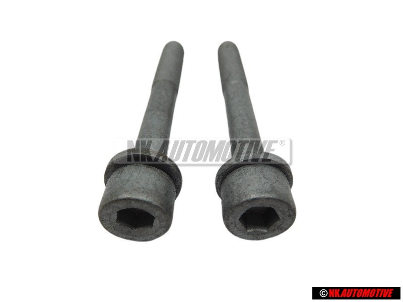 2x VW Original Vis A Tete Cylindrique Avec Six Pans Internes - N 90144201