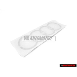 Audi Original Anneaux Arrière Embleme Logo Chrome - 8Z0853742 2ZZ