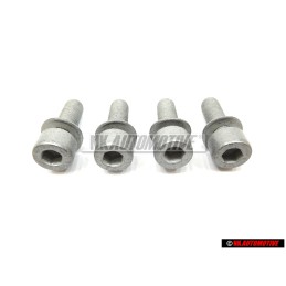 4x VW Original Vis A Tete Cylindrique Avec Six Pans Internes - N 0903151