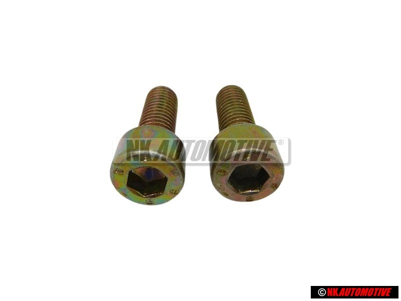 2x VW Original Vis a tete cylindrique avec six pans internes - N 0147091