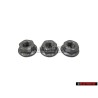 3x VW Original Ecrou Hexagonal Embase - N 90215805