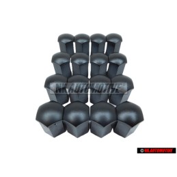 16x VW Original Capuchon De Boulon De Roue - 867601173