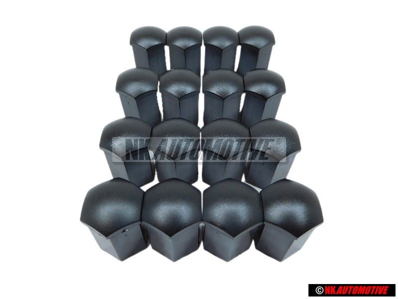 16x VW Original Capuchon De Boulon De Roue - 867601173