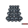 16x VW Original Capuchon De Boulon De Roue - 867601173