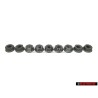 9x VW Original Ecrou Hexagonal Embase, Autobloquante - N 90226404