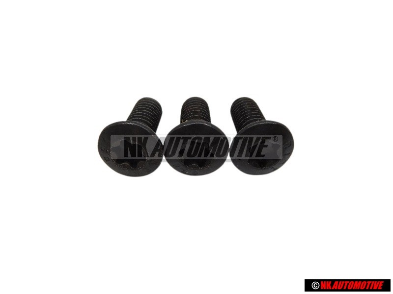 3x VW Original Vis Tete Fraisee - 053105229