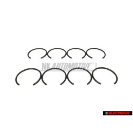 8x VW Original Segment Arretoir - N 90558301