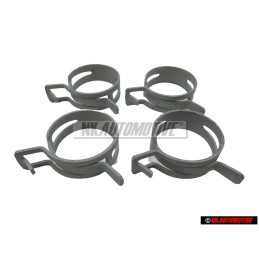 4x VW Original Collier A Lame-Ressort - N 0164101