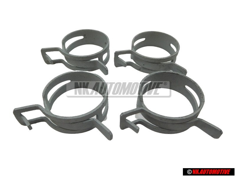 4x VW Original Collier A Lame-Ressort - N 0164101