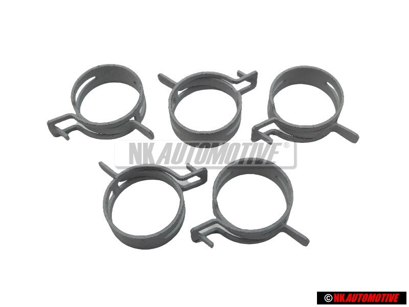 5x VW Original Collier A Lame-Ressort - N 0164101