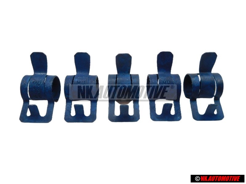 5x VW Original Collier A Lame-Ressort - N 10098701