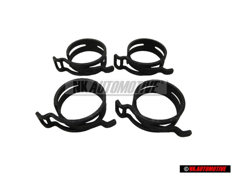 4x VW Original Collier A Lame-Ressort - N 0164041