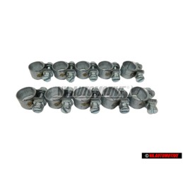 10x VW Original Collier De Flexible - N 0243992