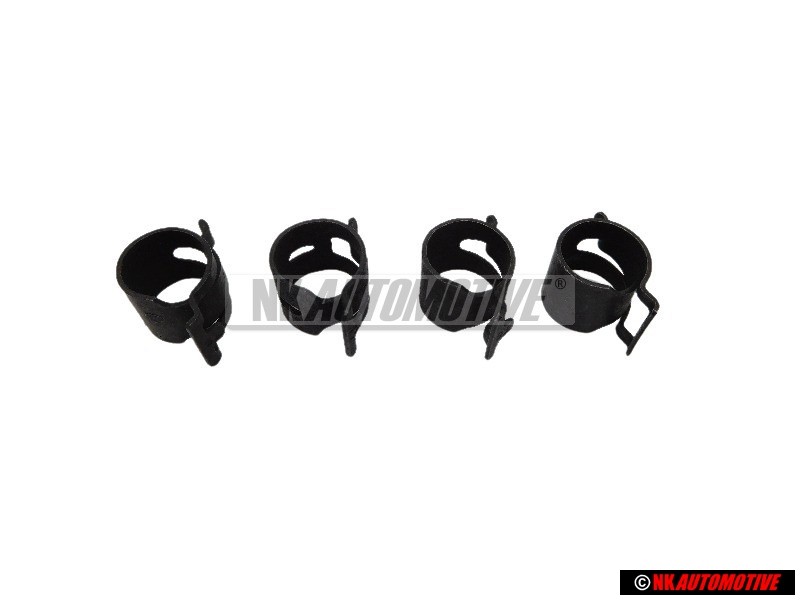 4x VW Original Collier A Lame-Ressort - N 90686701