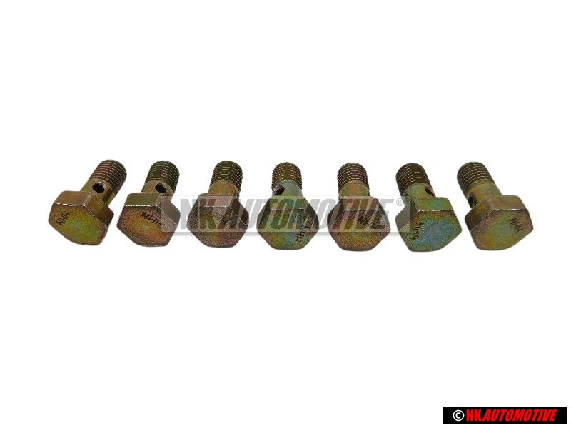 7x VW Original Vis Creuse - N 90183603
