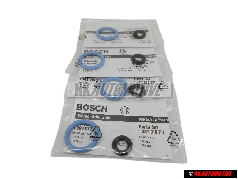 4x VW Original Jeu De Joints D'Etancheite Pour Injecteur - 073198031