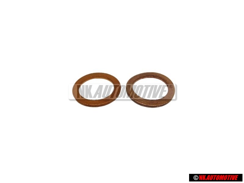 2x VW Original bague-joint - N 0138302