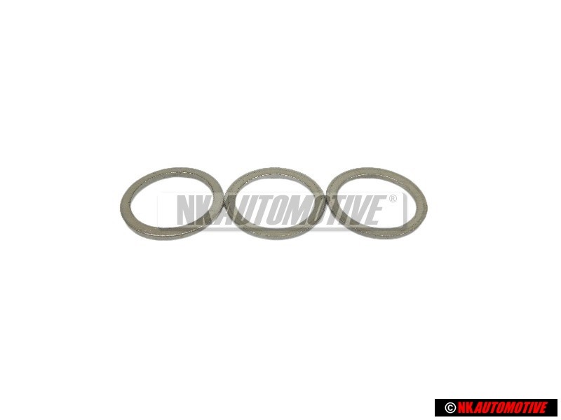3x VW Original Bague-Joint - N 0138115