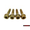 4x VW Original Vis A Tete Cylindrique Avec Six Pans Internes - N 90402001