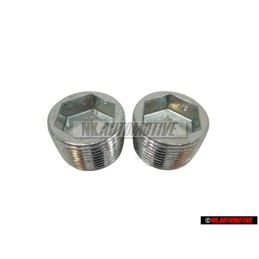 2x VW Original Bouchon Filete - 012301127C