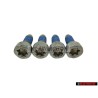 4x VW Original Vis A Tete Cylindrique, Autobloquante - N 90366303