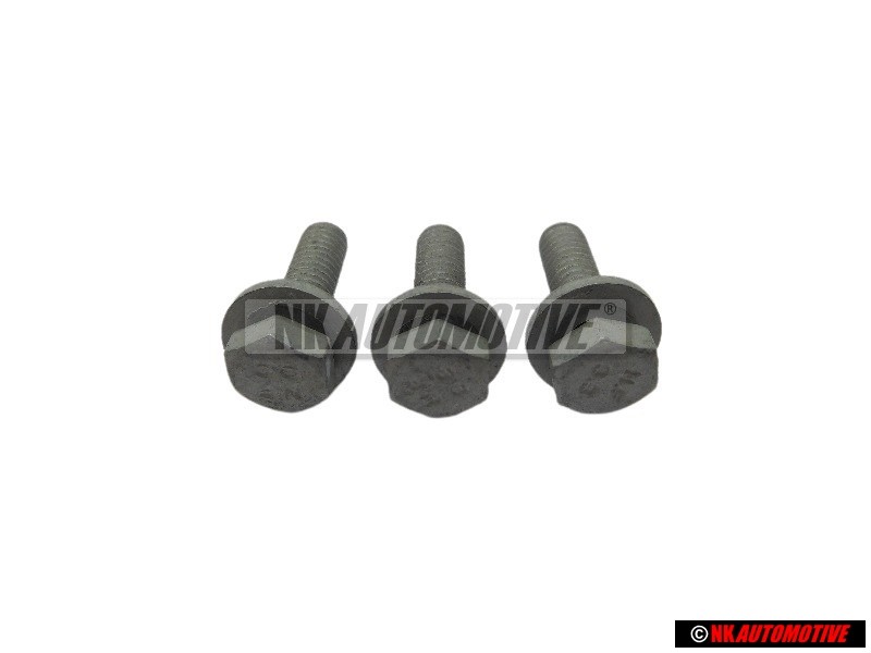 3x VW Original Vis 6 Pans (Avec Rondelle) - N 90533002